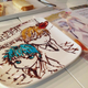Illustration for article titled Chocolate Sauce Creates Incredible Video Game and Anime Art